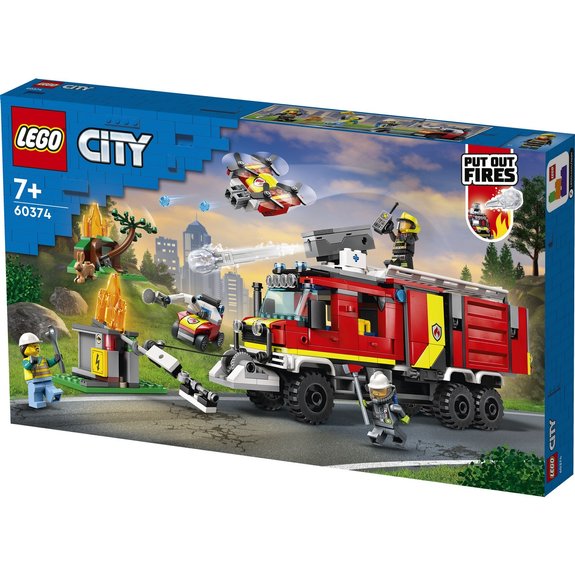 LEGO La camion d"'intervention des pompiers Lego City 60374