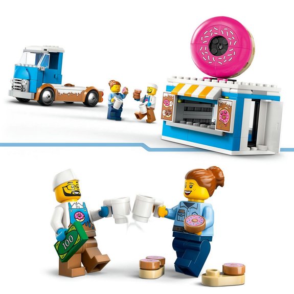 Le food-truck de donuts LEGO City 60452