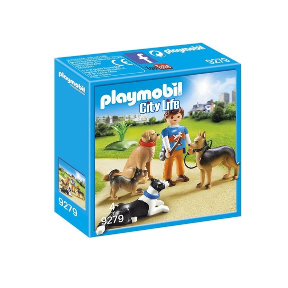 Entraineur et chiens Playmobil City Life 9279