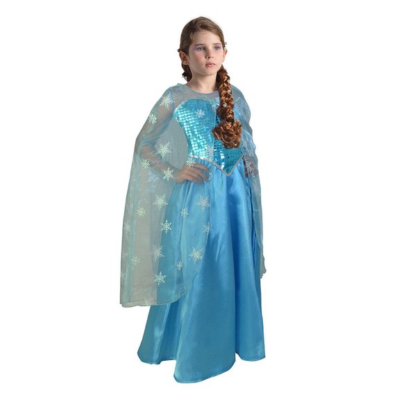 Cape Reine des Neiges avec flocons