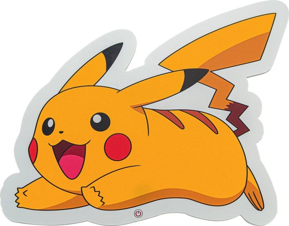 Lampe Murale Néon Pikachu Pokémon