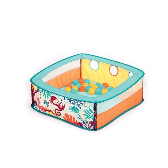 Piscine à balles jungle