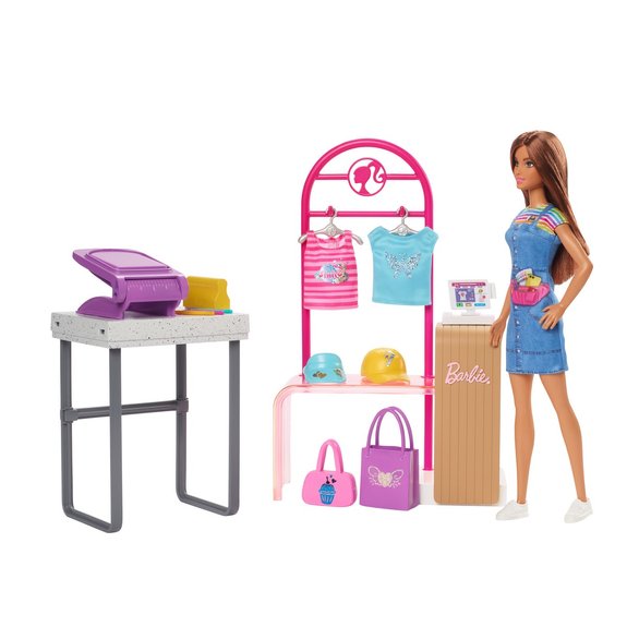 Mattel Coffret Barbie boutique création