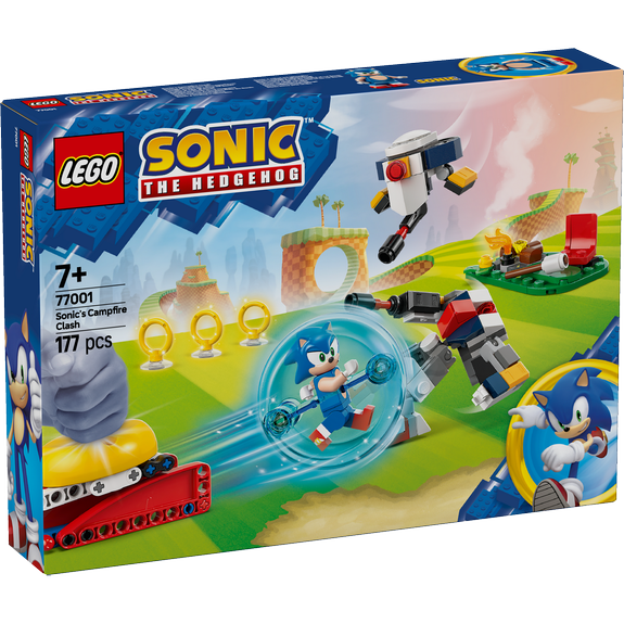 Conflit au feu de camp de Sonic Sonic 77001