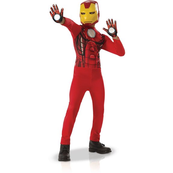 Panoplie Iron Man et ses gants Taille M