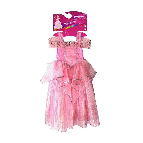 Deguisement Luxe Princesse Rose taille 8 10 ans La Grande Recre