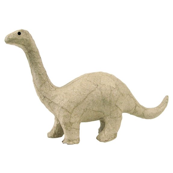 Brontosaure en Papier Mâché