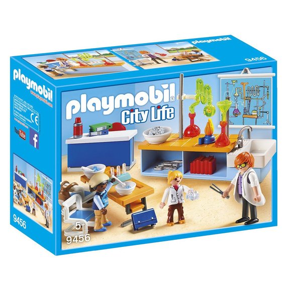 Classe de Physique Chimie Playmobil City Life 9456
