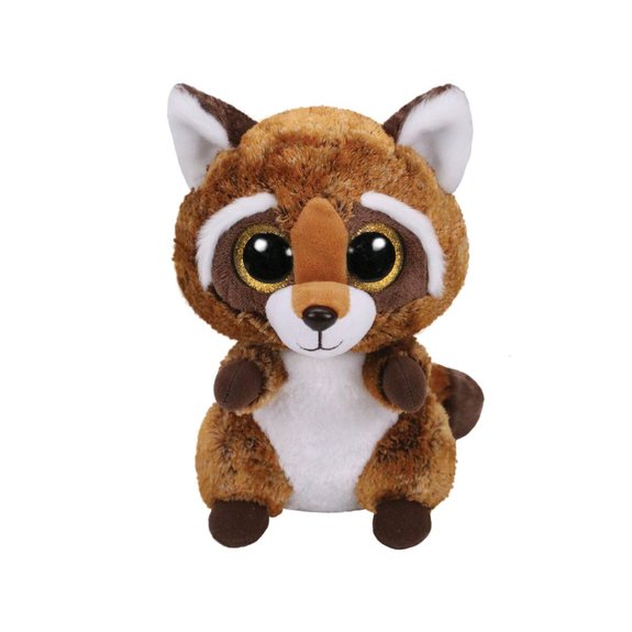 Beanie Boo's - Peluche Rusty le raton laveur 23 cm