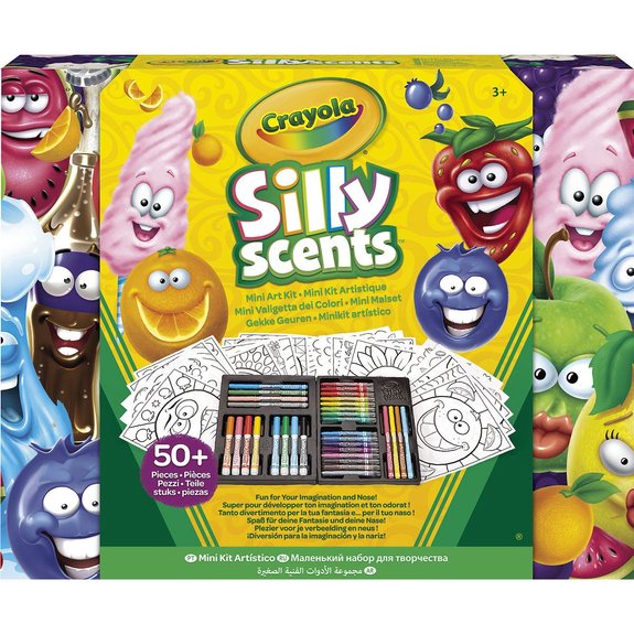 Mini mallette artistique de feutres et crayons parfumés - Silly Scents