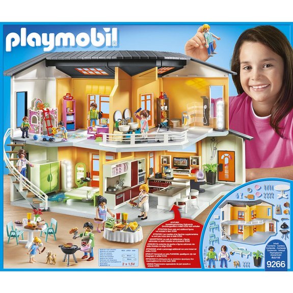 Maison moderne Playmobil City Life 9266
