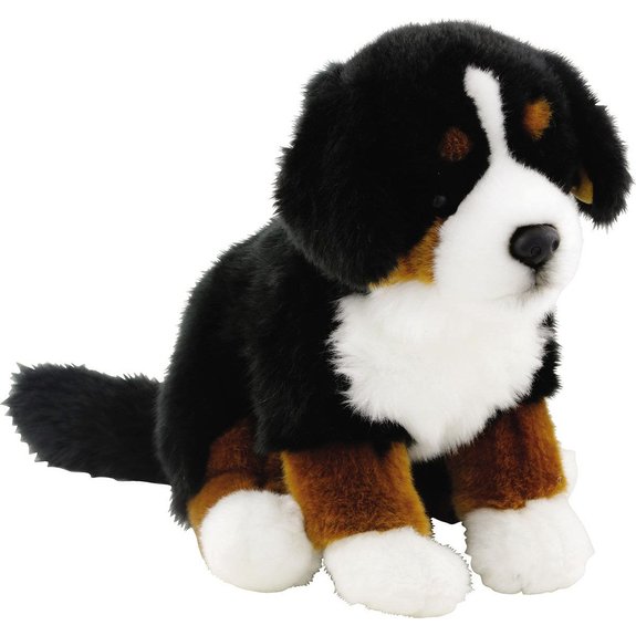 Peluche Bouvier bernois 26 cm