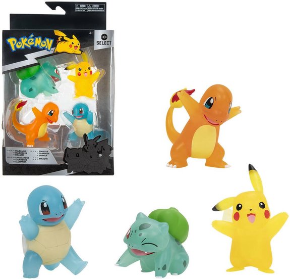 Coffret Pokemon - 4 Figurines 7 Cm