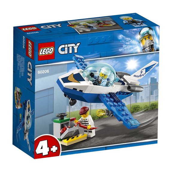 Le jet de patrouille de la police LEGO City 60206