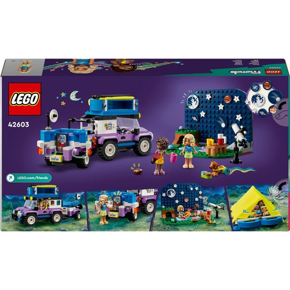 Le camping car d'observation des étoiles Lego Friends 42603