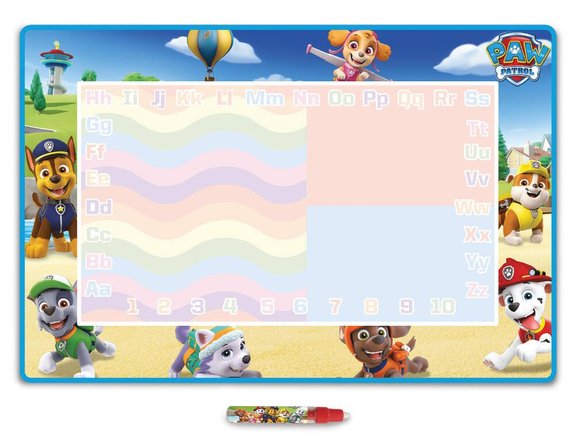 La Grande Récré Tapis De Dessin Réutilisable Aqua Playmat - Jouet Pat Patrouille