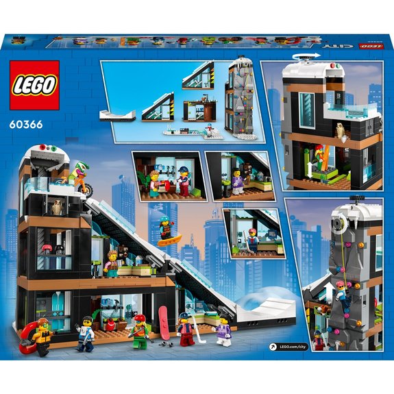 Complexe de ski et d'escalade Lego City 60366