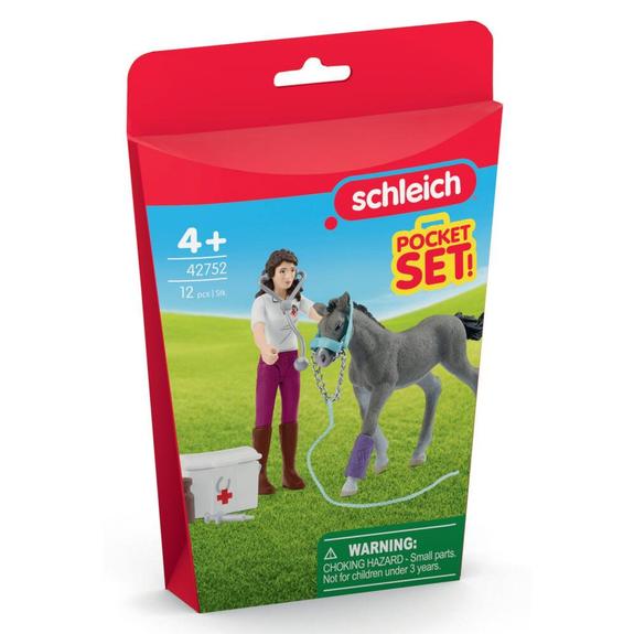 Mme kramer et son poulain - Mini monde Schleich