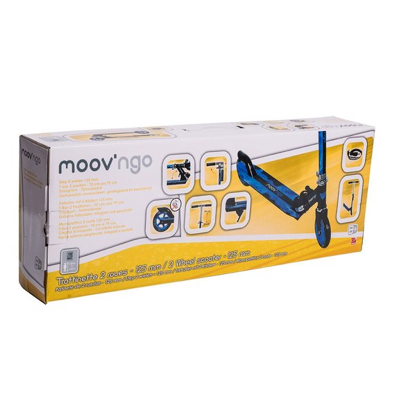 Trottinette 125 mm (bleu)