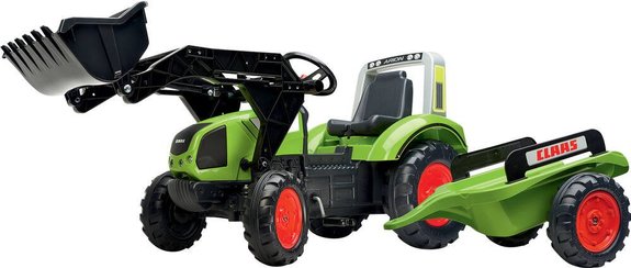 CAP Tracteur Claas Avec Remorque, Jouet