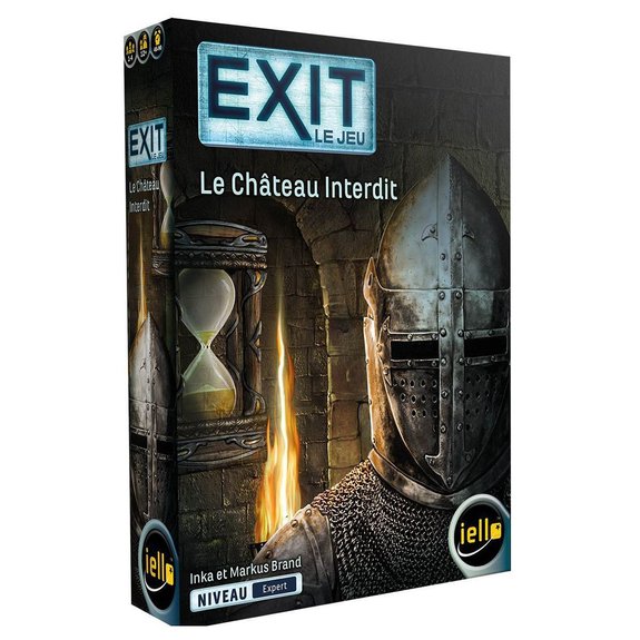 Jeu d'escape game Exit le château interdit