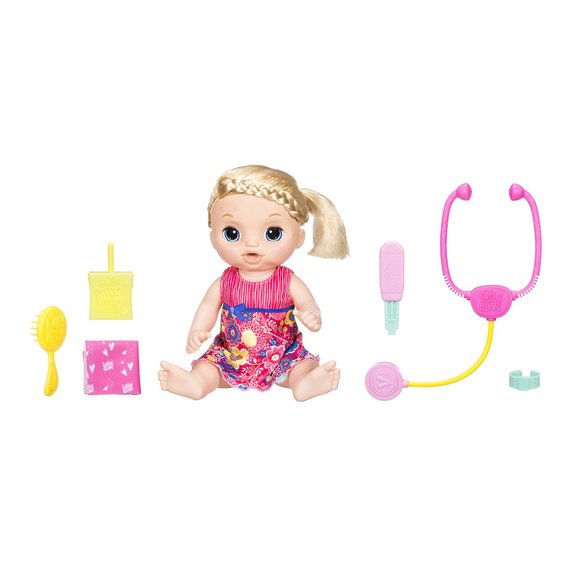 Baby Alive est malade blonde