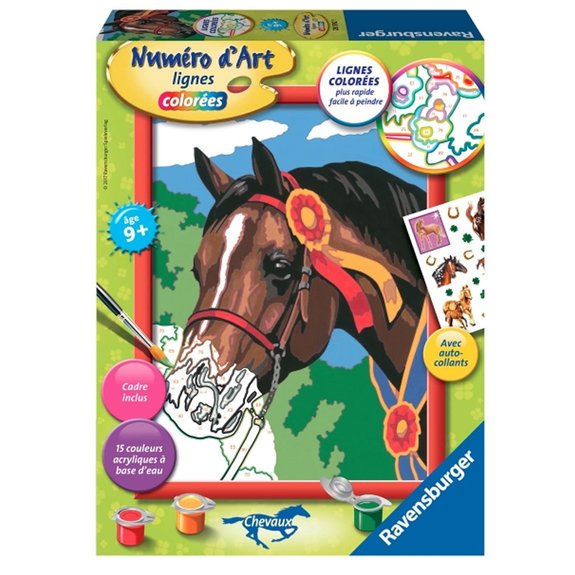 Numéro d'art Moyen format collection Chevaux - Les deux amis