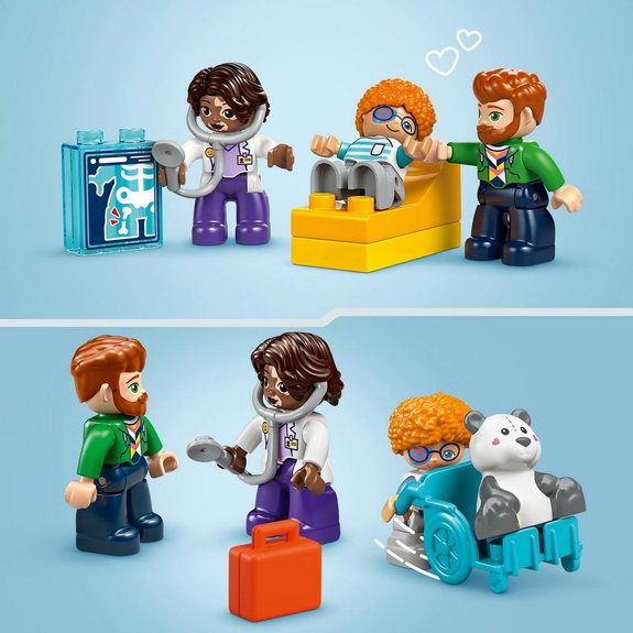 Première visite chez le médecin LEGO DUPLO Ma ville 10449