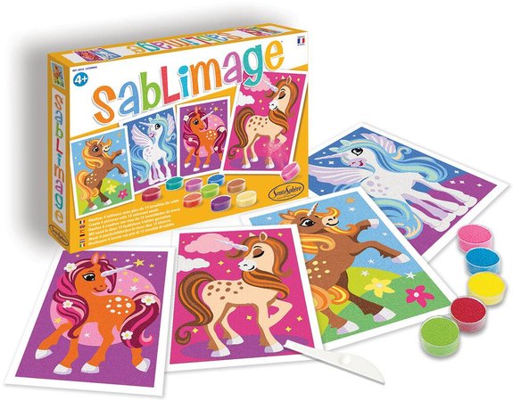 Sablimage licorne