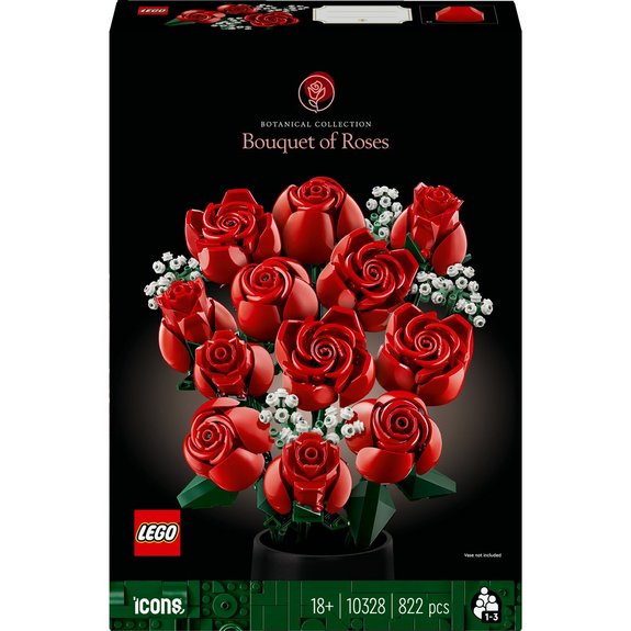Bouquet de roses Lego Icons 10328