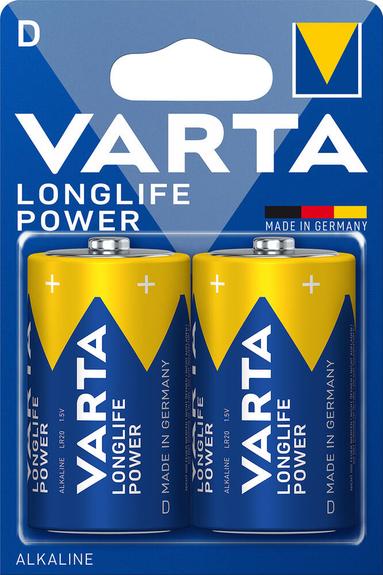 Varta Longlife Power LR20 Pile D Lot de 2 5