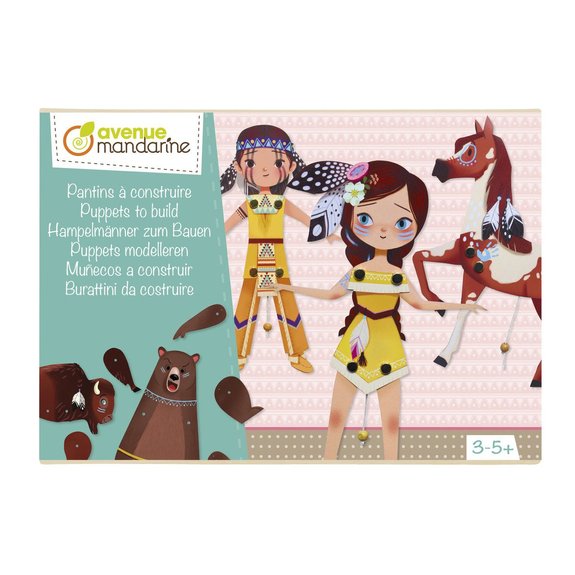 Boîte créative Pantins à construire