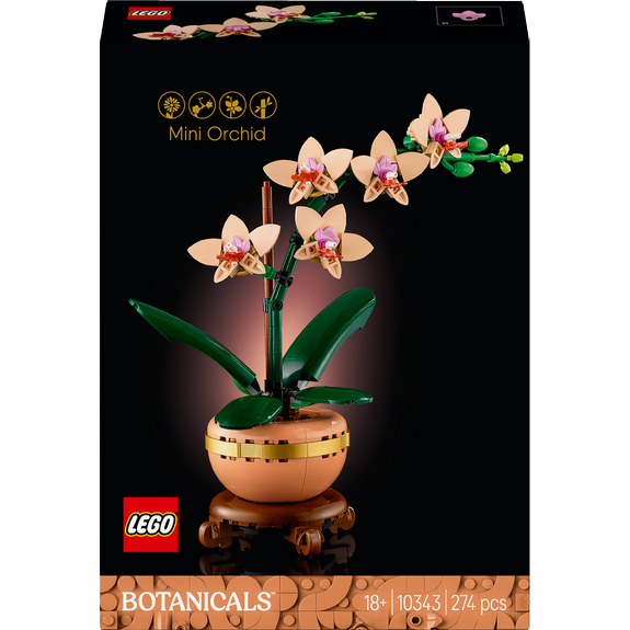 L’orchidée miniature LEGO Botanicals 10343