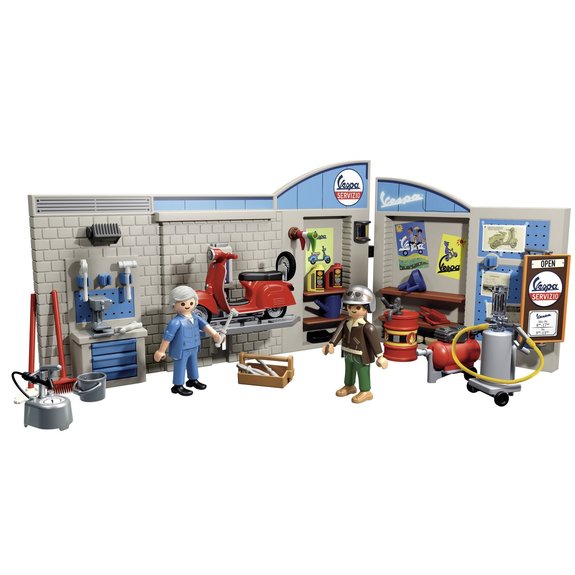 Hôpital aménagé avec toit végétal Playmobil Action Heroes 71615