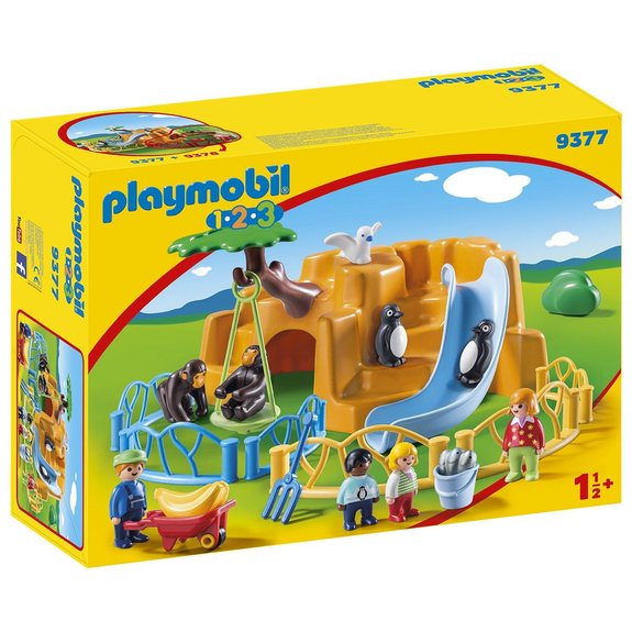 Parc animalier Playmobil 1.2.3 9377