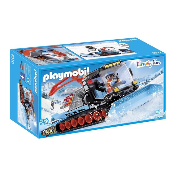 Agent avec chasse-neige Playmobil Family Fun 9500