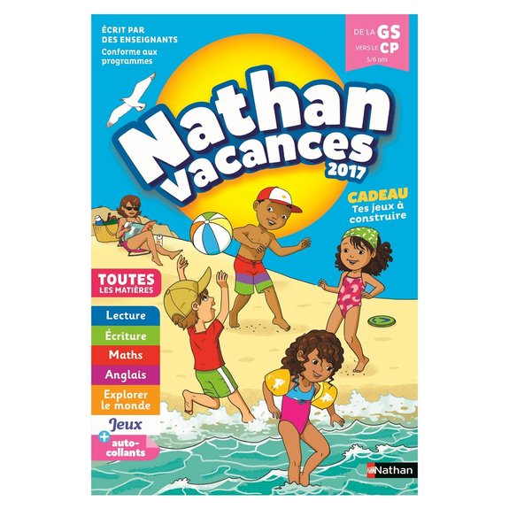 Cahier de Vacances de la Maternelle au CP