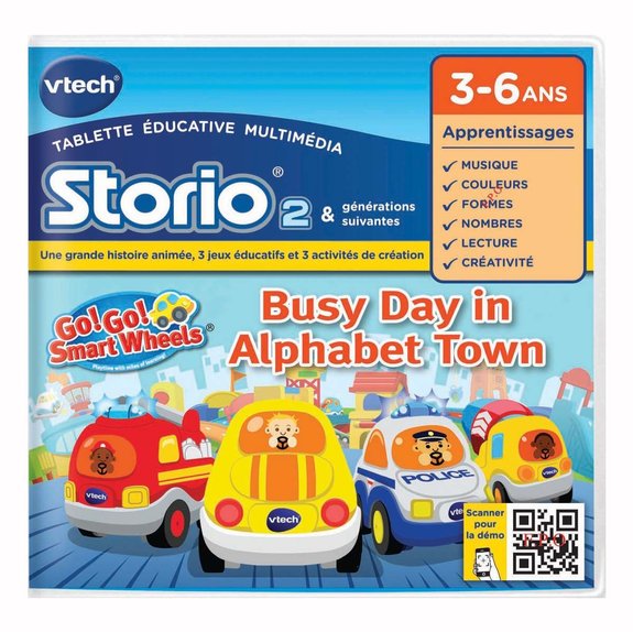 Jeu storio Tut Tut Bolides - Ma ville alphabet