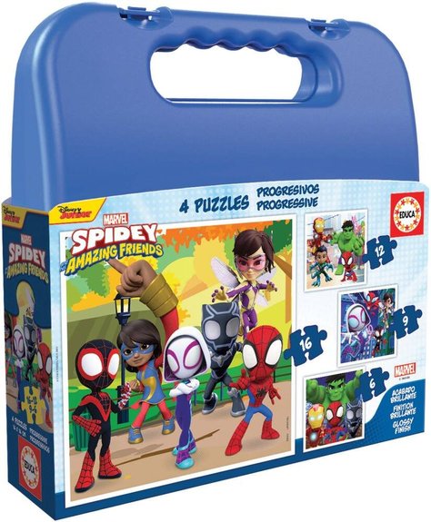 Puzzle Educa Borras - Spidey Et His Amazing Friends