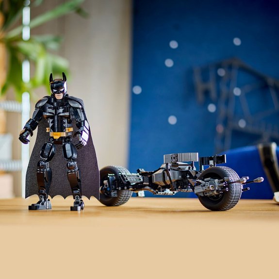 La figurine de Batman™ à construire et la moto Bat-Pod LEGO Super Heroes 76273