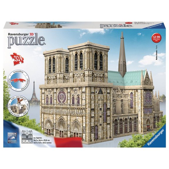 Puzzle 3D : Notre-Dame de Paris