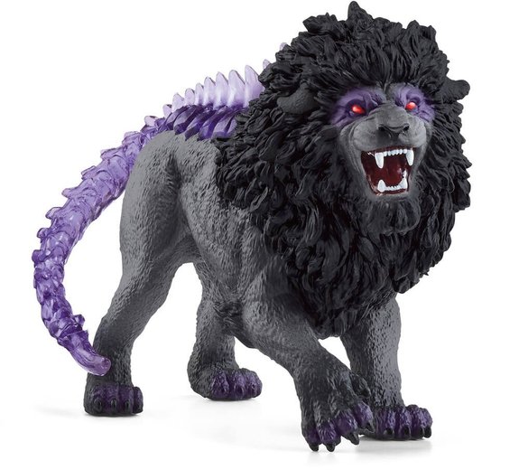 Figurine Lion Des Tenebres - Eldrador Dans L'obscurité De La Nuit