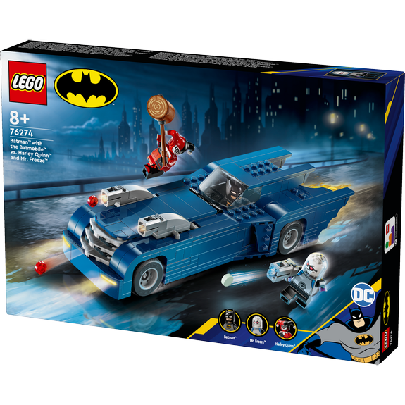 LEGO Batman™ avec la Batmobile™ contre Harley Quinn™ et Mr. Freeze™ Super Heroes 76274
