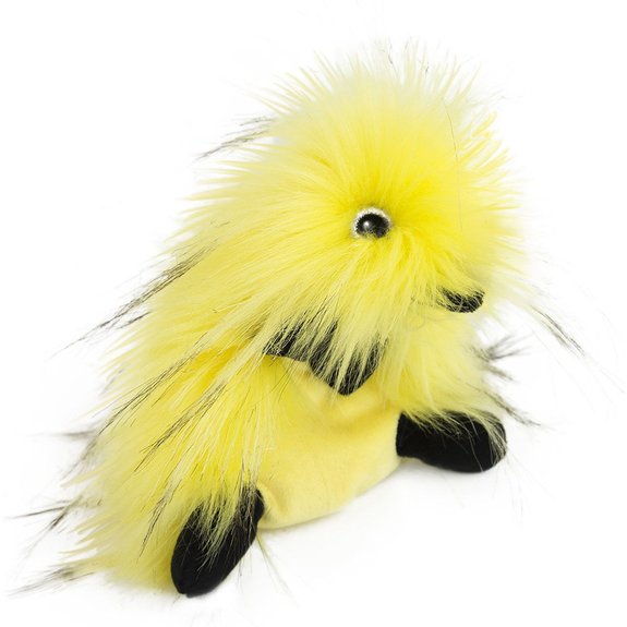 Peluche Coin Coin Ziggy Jaune 18 cm