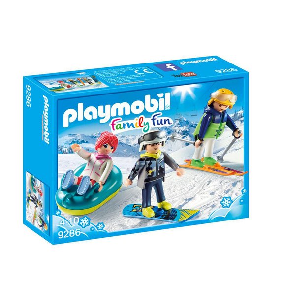 Vacanciers au sport dhiver Playmobil Family Fun