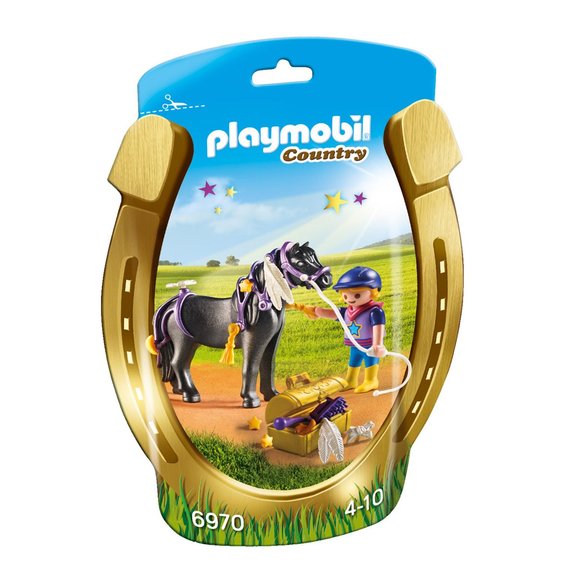 Poney à décorer Etoile Playmobil Country 6970
