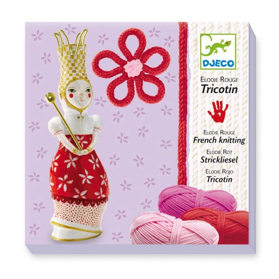 Tricotin élodie rouge