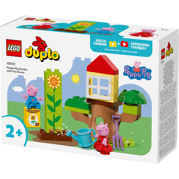 LEGO Le jardin et la cabane dans l’arbre de Peppa Pig DUPLO 10431
