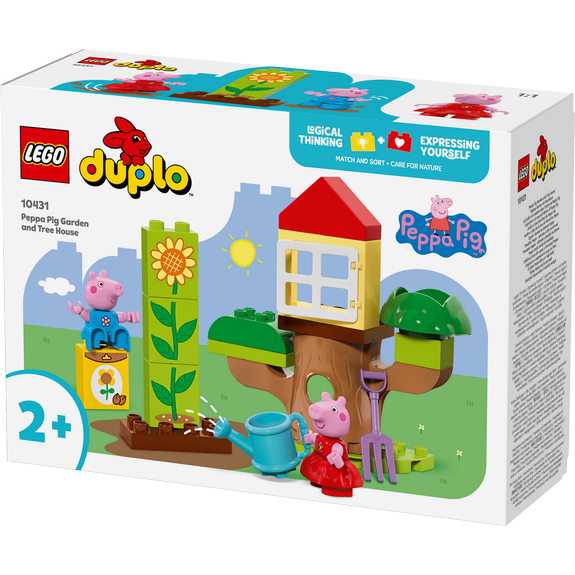 Le jardin et la cabane dans l’arbre de Peppa Pig LEGO DUPLO Peppa Pig 10431