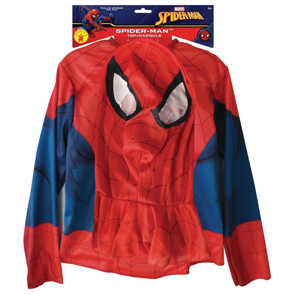 Top classique Spider-Man et sa cagoule